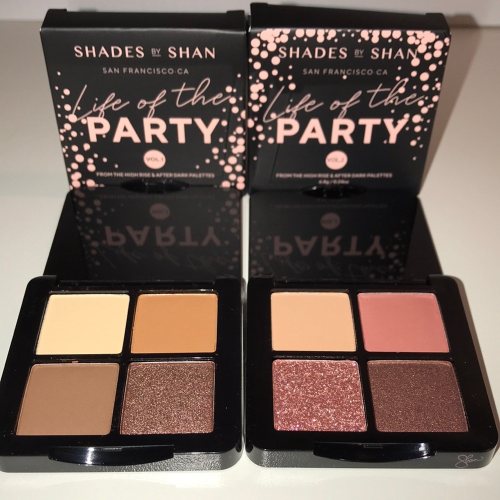Shades by Shan eyeshadow palettes new